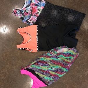 Gymnastics leotards